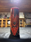 20oz orange deer tumbler