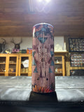 20oz bull skull tumbler