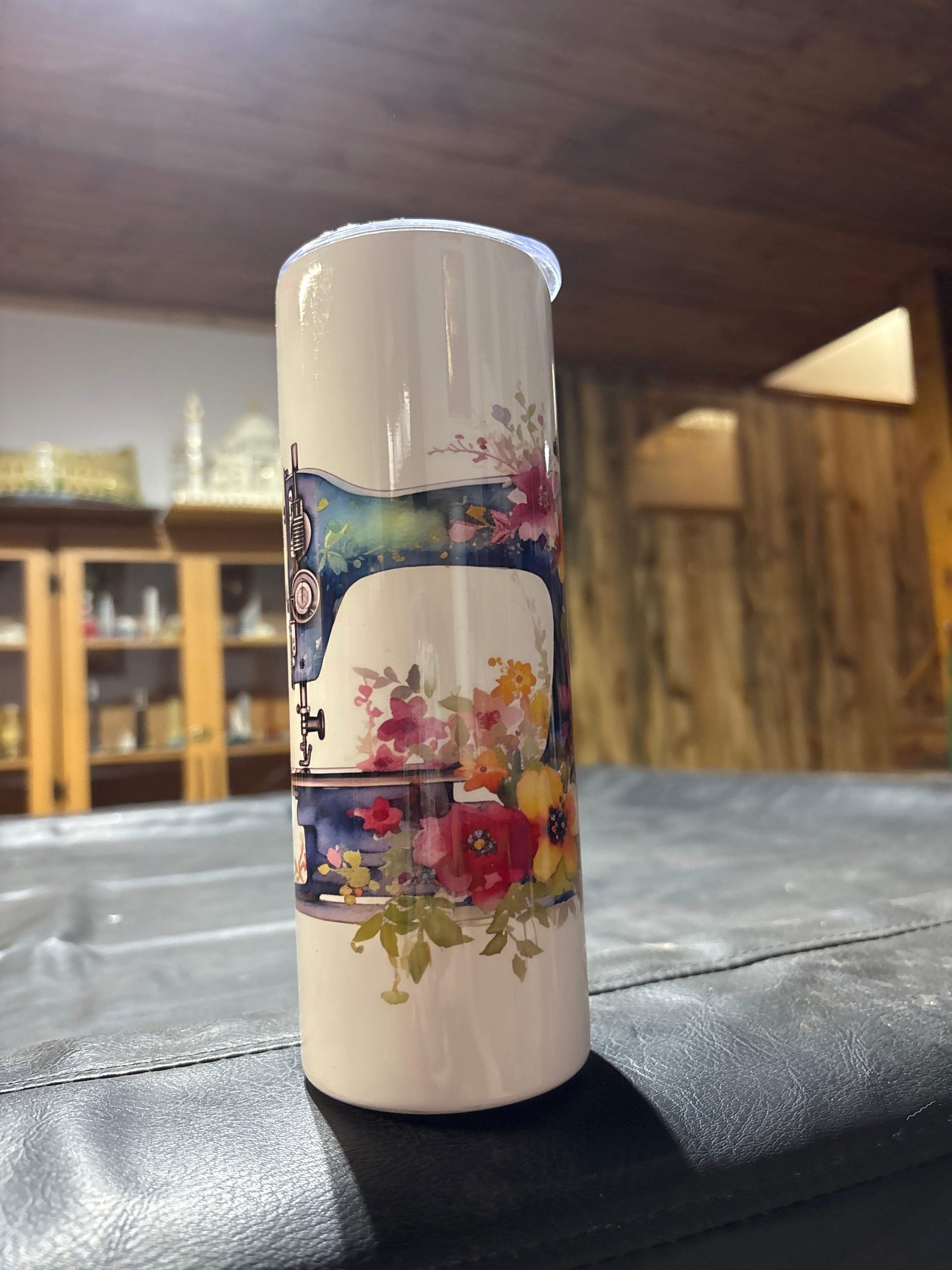 20oz sewing machine tumbler