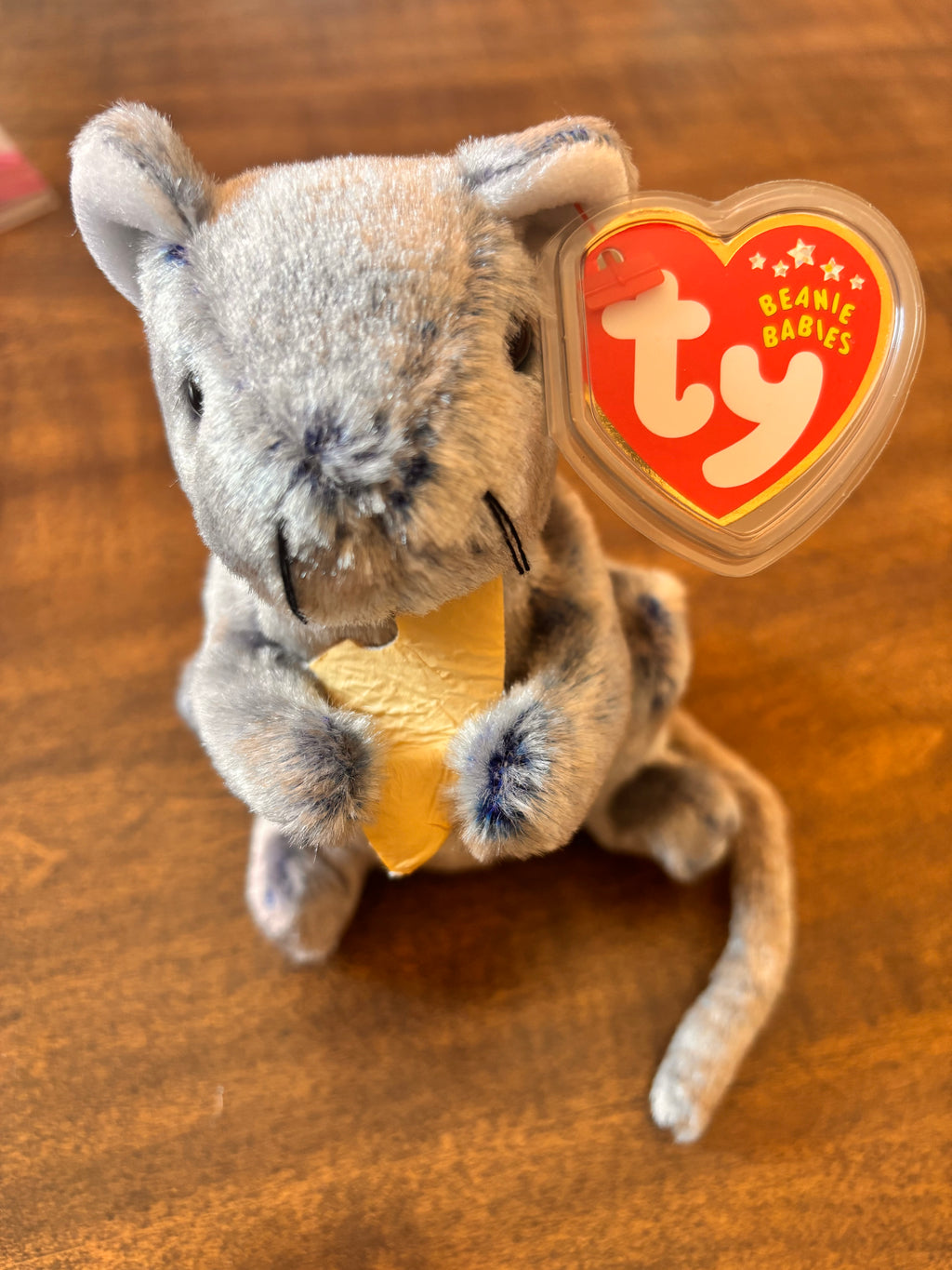 Cheddar beanie baby