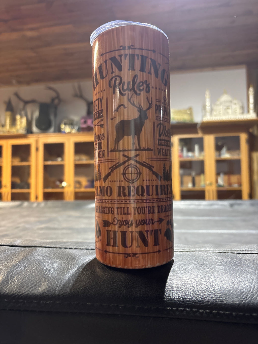 20oz hunting rules tumbler