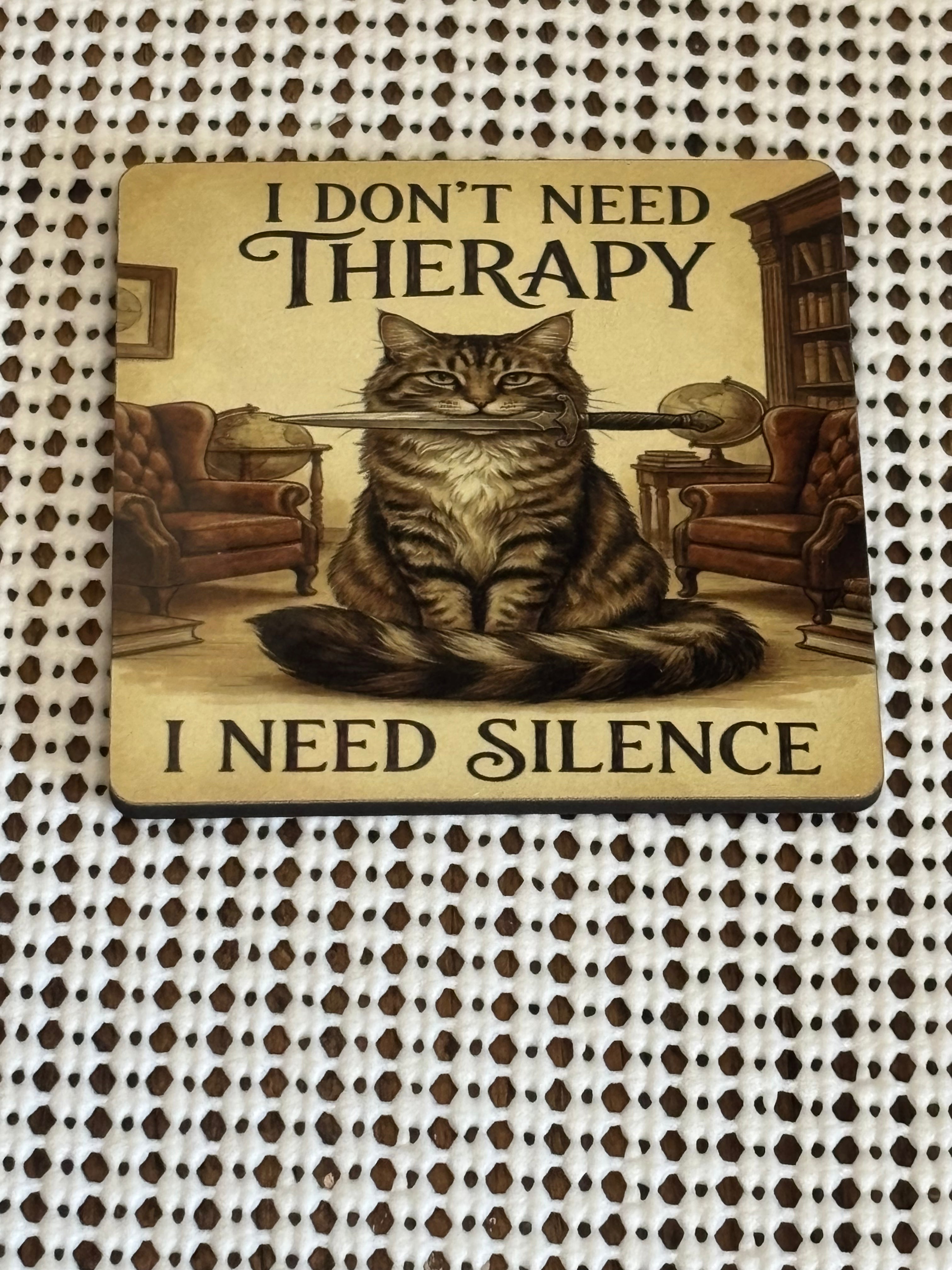 I don’t need therapy magnet