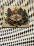 Compass magnet