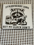 Strawberry jams magnet
