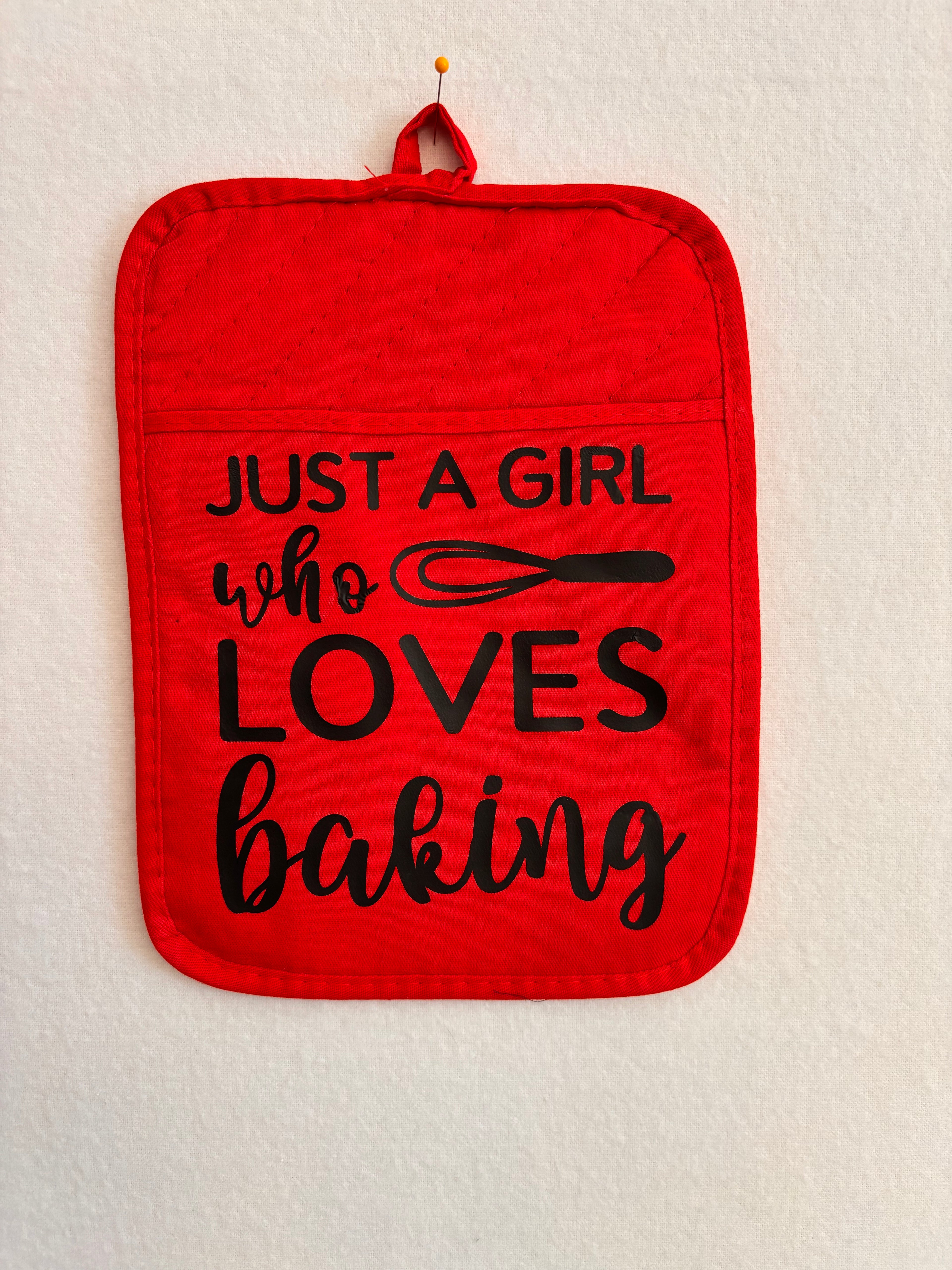 Just a girl who loves baking Hot Pad