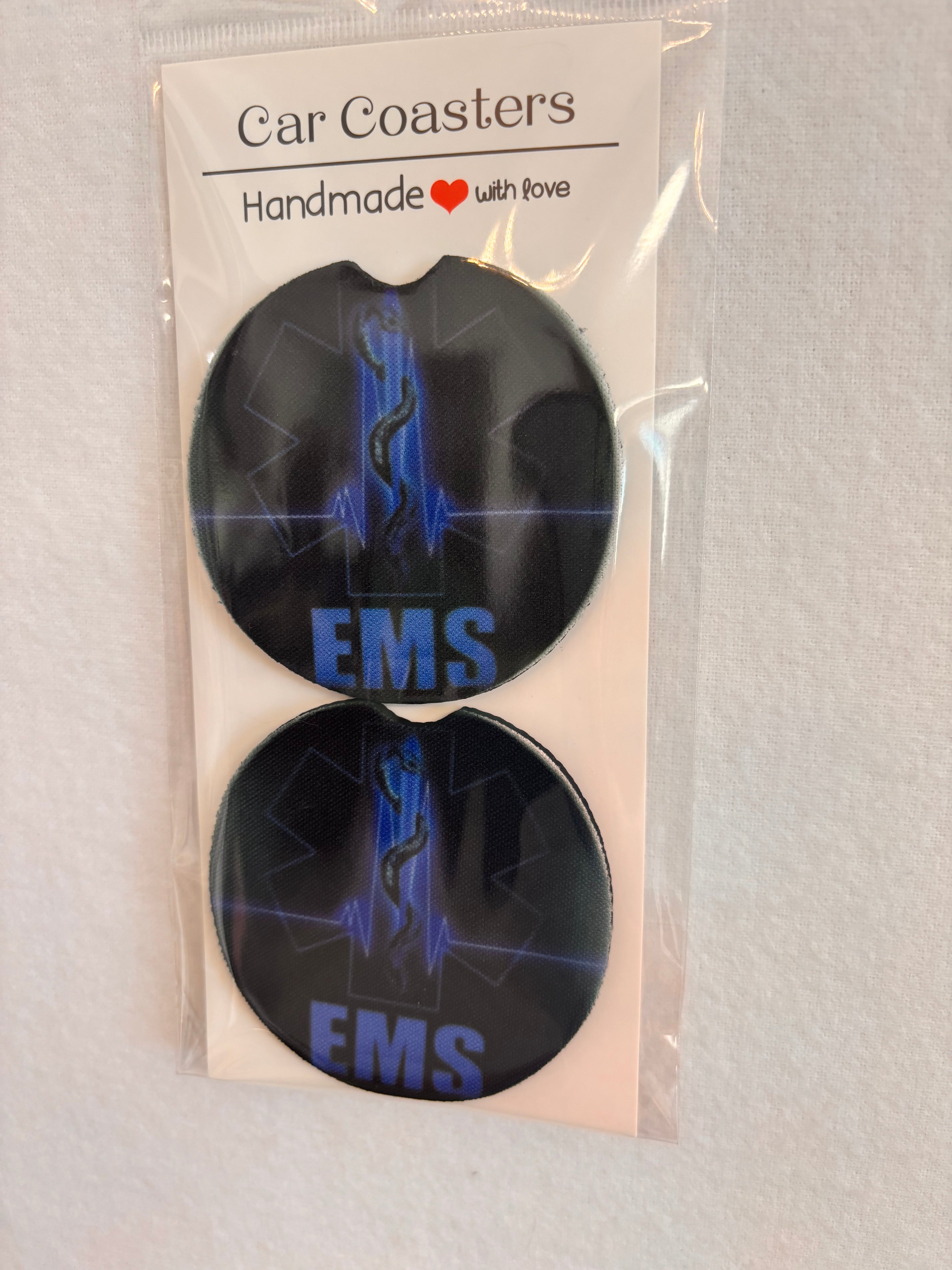 EMS Car coasters